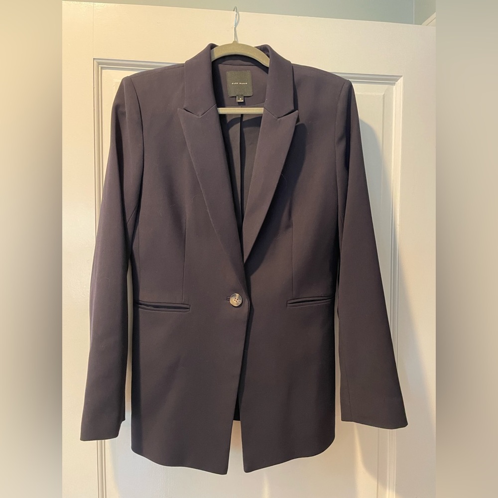 ALEX MARIE worn once navy blazer